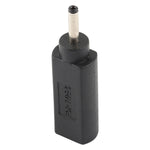 Adaptateur connecteur USB-C / Type-C femelle vers prise mâle 3.0 x 1.0mm, 3.0 x 1.0mm