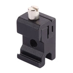 Support universel en métal pour flash et tête de lampe à griffe.