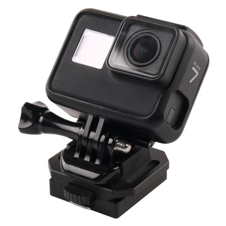 Support de casque en alliage d'aluminium GP193 pour selfies, compatible avec GoPro, Insta360, DJI et autres caméras d'action, GP193