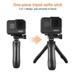 Mini trépied fixe multifonctionnel GP446 pour GoPro, Insta360, DJI et autres caméras d'action, GP446 (noir), GP446 (gris), GP446 (bleu), GP446 (rouge)