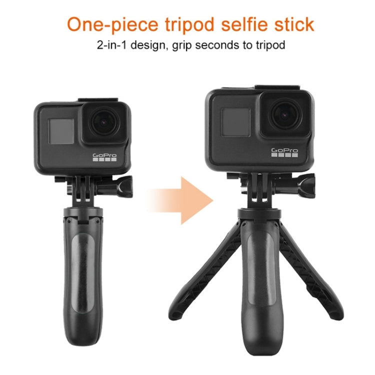 Mini trépied fixe multifonctionnel GP446 pour GoPro, Insta360, DJI et autres caméras d'action, GP446 (noir), GP446 (gris), GP446 (bleu), GP446 (rouge)
