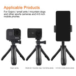 Mini trépied fixe multifonctionnel GP446 pour GoPro, Insta360, DJI et autres caméras d'action, GP446 (noir), GP446 (gris), GP446 (bleu), GP446 (rouge)