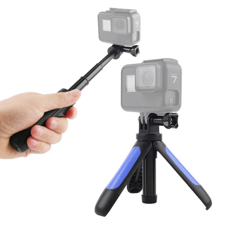 Mini trépied fixe multifonctionnel GP446 pour GoPro, Insta360, DJI et autres caméras d'action, GP446 (noir), GP446 (gris), GP446 (bleu), GP446 (rouge)