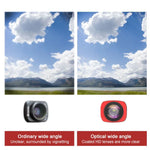 Kit de filtres JSR 5 en 1 CR pour DJI OSMO Pocket : objectif macro 12,5x, lentille CPL, filtre étoile et filtre ND16.