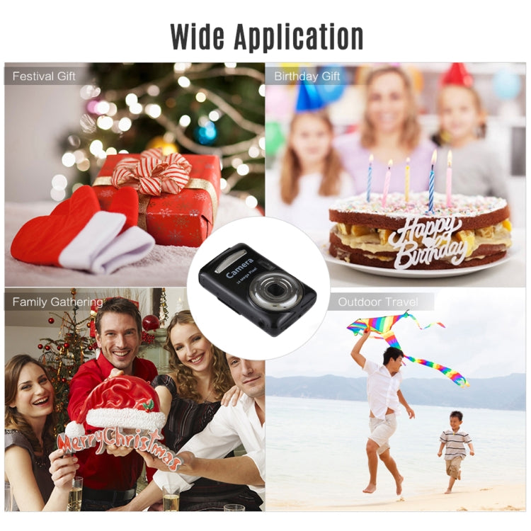 Caméra vidéo numérique 1280x720P HD avec zoom numérique 4x et écran TFT 2,4 pouces (16,0 MP)