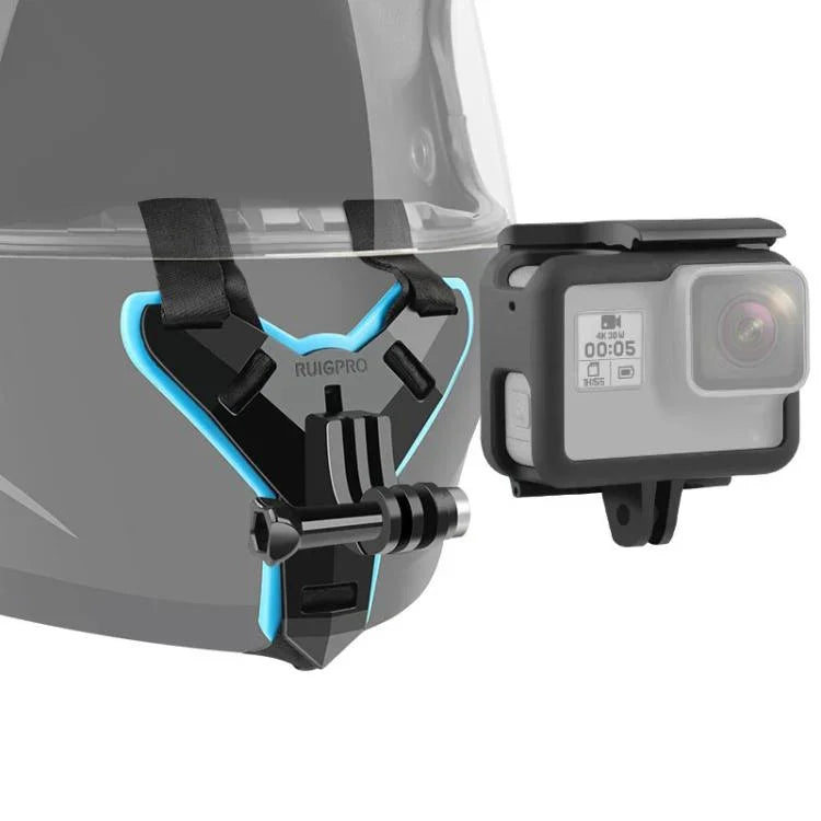 Support de ceinture pour casque + cage de protection pour GoPro HERO7 Black /6 /5, Support de ceinture pour casque + support de cadre