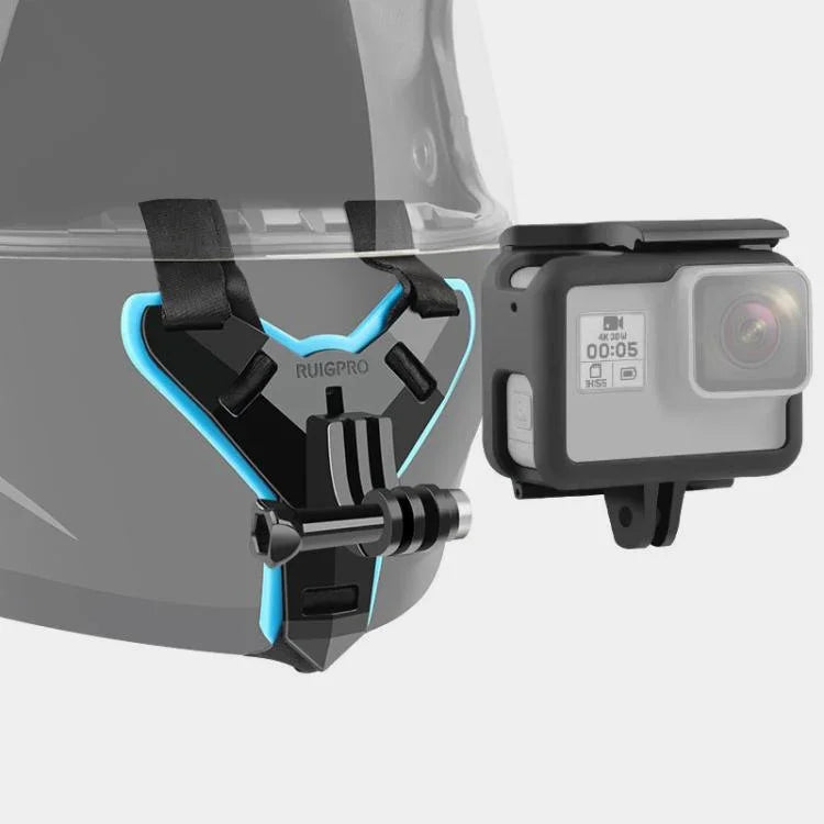 Support de ceinture pour casque + cage de protection pour GoPro HERO7 Black /6 /5, Support de ceinture pour casque + support de cadre