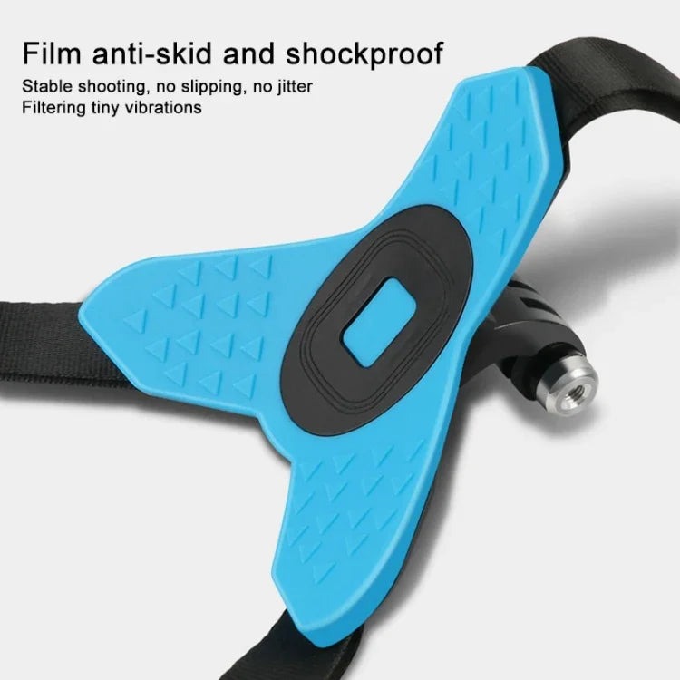 Helmet Belt Mount + Waterproof Housing Protective Case for GoPro HERO7 Black /6 /5, Helmet Belt Mount +Waterproof Case