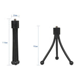 Mini support de trépied de bureau en métal avec interface à vis UNC1/4, charge maximale : 0,6 kg, Mini support de bureau en métal