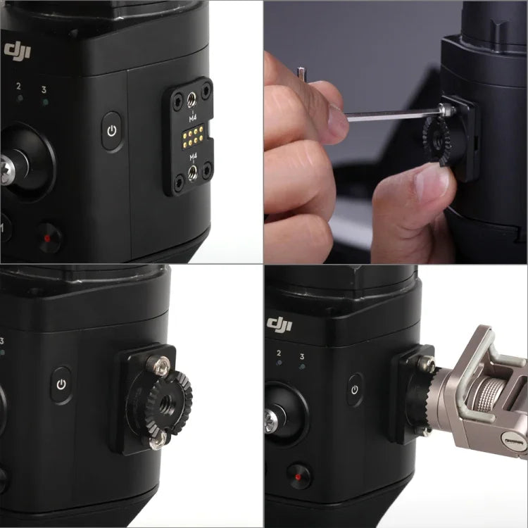 Adaptateur de fixation d'extension Sunnylife RO-Q9152 pour nacelle DJI RONIN-S, adaptateur de fixation RO-Q9152