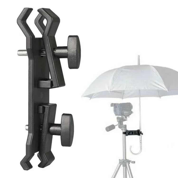 Support de parapluie pour appareil photo extérieur, pince de fixation, accessoire de photographie, porte-parapluie