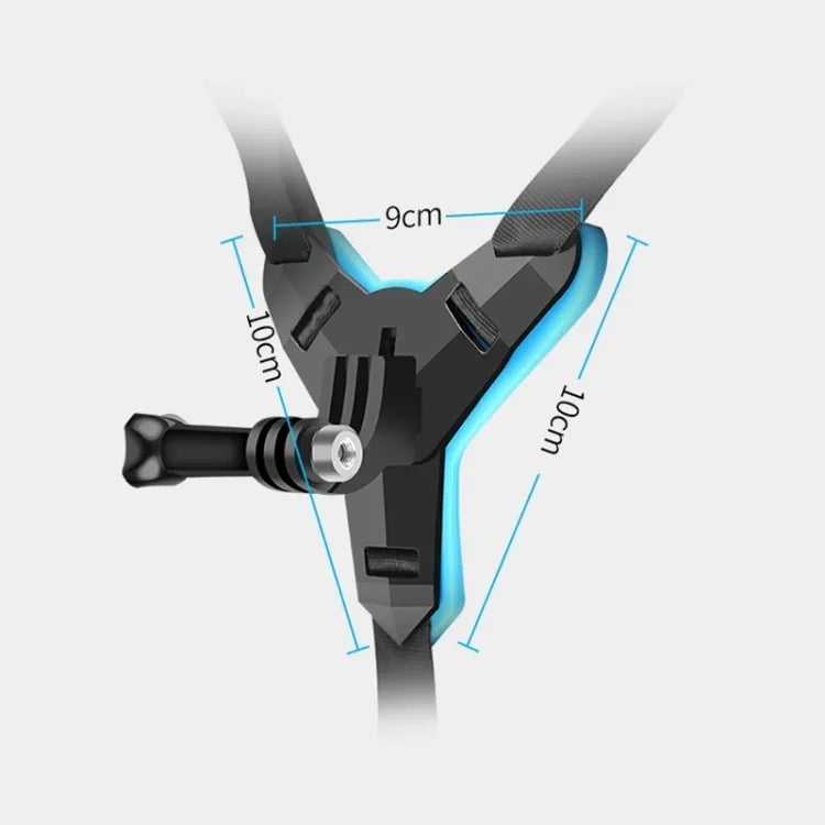 Support de ceinture pour casque compatible avec GoPro, Insta360, DJI et autres caméras d'action.