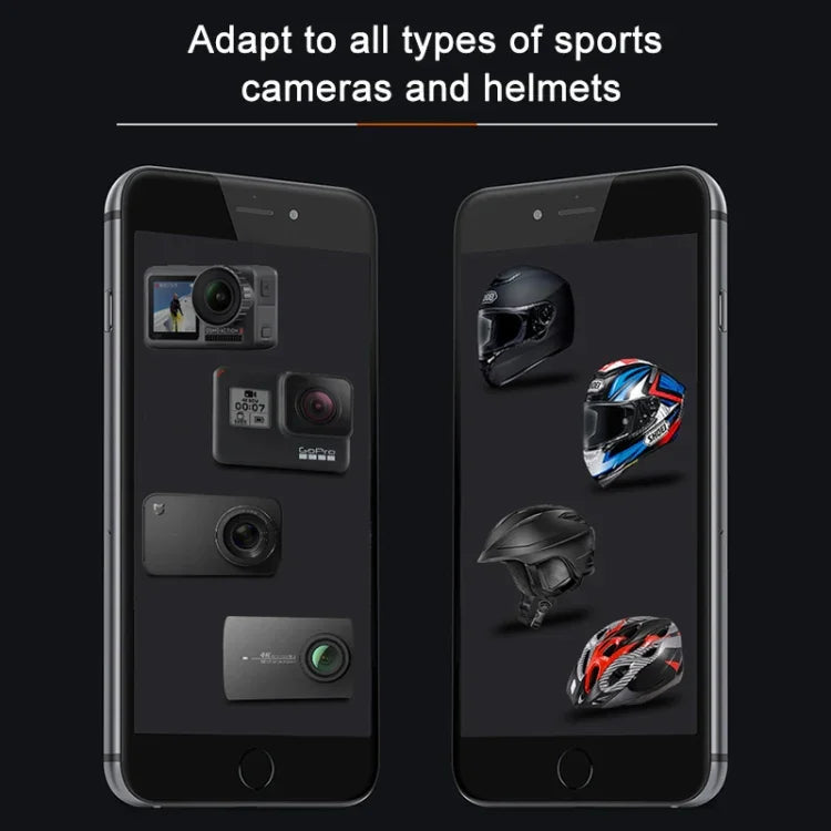 Support de ceinture pour casque compatible avec GoPro, Insta360, DJI et autres caméras d'action.