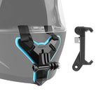 Support de ceinture pour casque + support de téléphone à pince pour GoPro, Insta360, DJI et autres caméras d'action, Support de ceinture pour casque + support de téléphone à pince