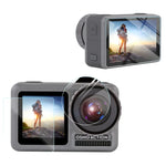 Film protecteur HD pour écran LCD avant et arrière avec objectif 3 en 1 pour DJI Osmo Action