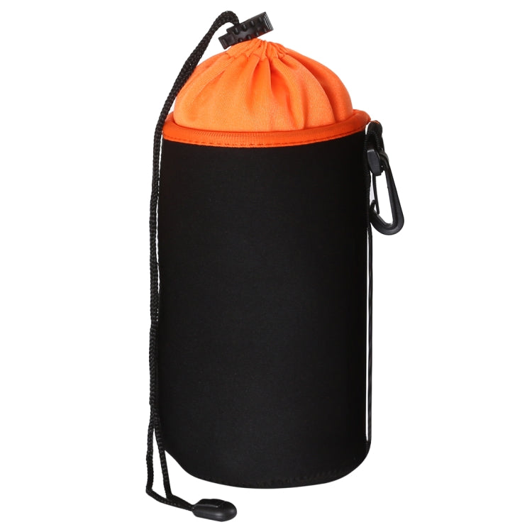 Étui pour objectif reflex, étui micro pour objectif unique, pochette intérieure étanche avec doublure en velours épais, diamètre : 10 cm, hauteur : 18 cm.