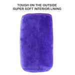 Étui pour objectif reflex, étui micro pour objectif unique, pochette intérieure étanche avec doublure en velours épais, diamètre : 10 cm, hauteur : 18 cm.