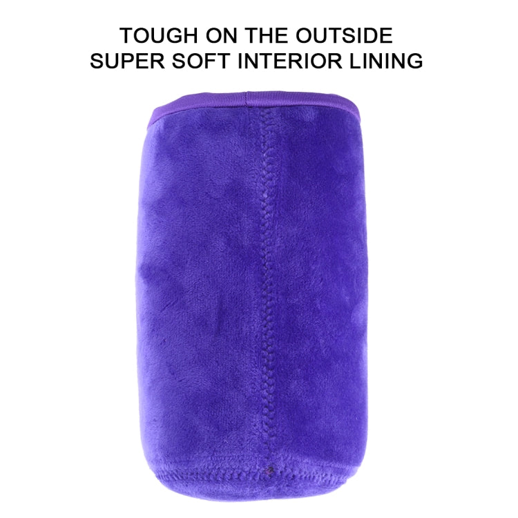 Étui pour objectif reflex, étui micro pour objectif unique, pochette intérieure étanche avec doublure en velours épais, diamètre : 10 cm, hauteur : 18 cm.