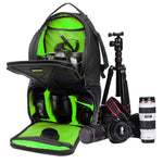 INDEPMAN DL-B016 Sac à bandoulière portable étanche anti-rayures pour sports de plein air, sac pour appareil photo, téléphone, tablette pour GoPro, SJCAM, Nikon, Canon, Xiaomi Xiaoyi YI, iPad, Apple, Samsung, Huawei, taille : 25,5 * 19 * 44 cm