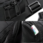 INDEPMAN DL-B016 Sac à bandoulière portable étanche anti-rayures pour sports de plein air, sac pour appareil photo, téléphone, tablette pour GoPro, SJCAM, Nikon, Canon, Xiaomi Xiaoyi YI, iPad, Apple, Samsung, Huawei, taille : 25,5 * 19 * 44 cm