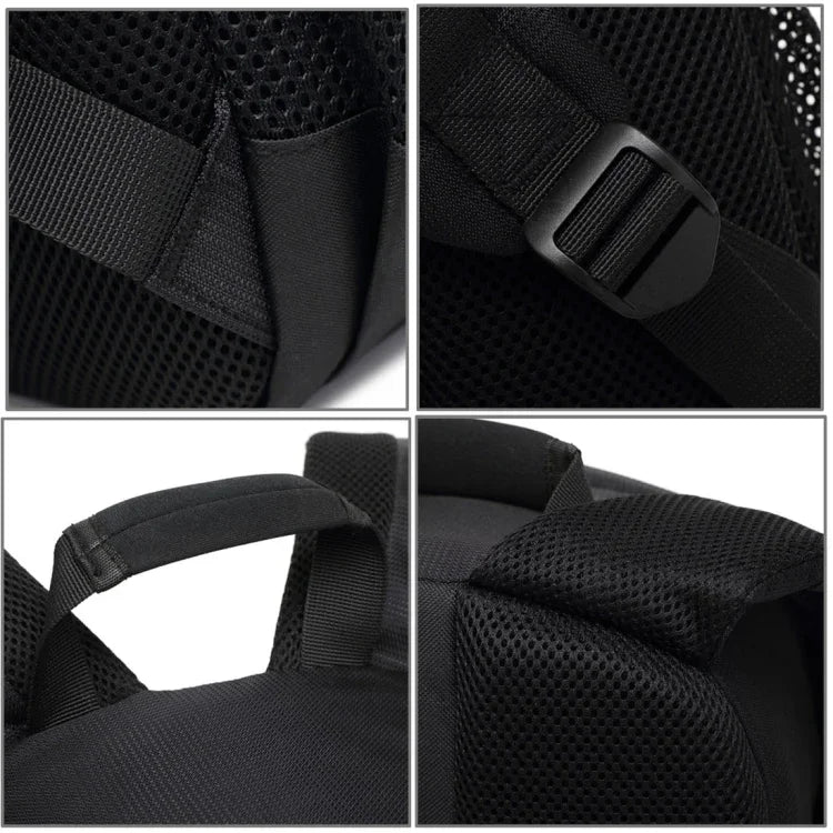 DL-B028 Sac à dos de sport portable décontracté, étanche et anti-rayures, sac pour appareil photo reflex numérique, sac pour téléphone, compatible GoPro, SJCAM, Nikon, Canon, Xiaomi Xiaoyi YI, iPad, Apple, Samsung, Huawei, Dimensions : 27.5 * 12.5 * 34 cm