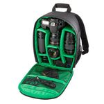 DL-B028 Sac à dos de sport portable décontracté, étanche et anti-rayures, sac pour appareil photo reflex numérique, sac pour téléphone, compatible GoPro, SJCAM, Nikon, Canon, Xiaomi Xiaoyi YI, iPad, Apple, Samsung, Huawei, Dimensions : 27.5 * 12.5 * 34 cm