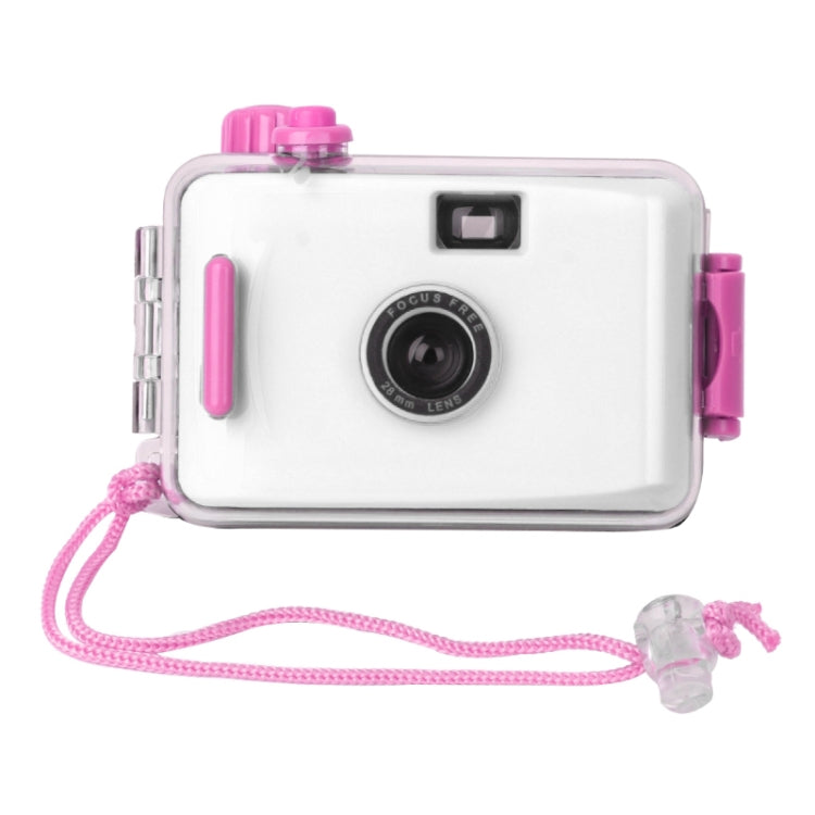 SUC4 Appareil photo étanche 5m de style rétro pour enfants, Noir, Noir et blanc, Bleu foncé, Orange, Rose, Violet, Cyan, Rouge, Bleu bébé, Blanc, Jaune