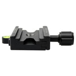 Plaque de montage adaptatrice à double usage FCD-1 avec bouton de serrage rapide pour fixation rapide Arca 39 mm / SLIDEFIX 32 mm, FCD-1