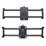 Rail de guidage en fibre de carbone YELANGU L40T 40 cm pour appareils photo reflex/caméras vidéo, L40T 40 cm