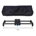 Rail de guidage en fibre de carbone YELANGU L40T 40 cm pour appareils photo reflex/caméras vidéo, L40T 40 cm