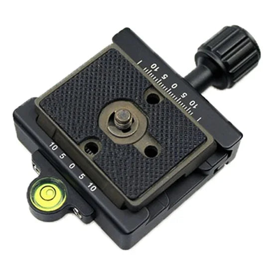 Adaptateur de plaque de fixation rapide à bouton double usage FMA-60 pour plaque de fixation rapide Arca Swiss / RRS / SUNWAYFOTO, FMA-60