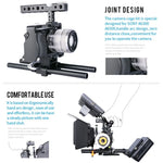 Stabilisateur vidéo YELANGU C6 pour appareils photo Sony A6000 / A6300 / A6500 / A6400