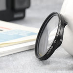 Filtre UV RUIGPRO 52 mm pour GoPro HERO 7/6/5 Professional avec bague d'adaptation et bouchon d'objectif.