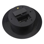 Présentoir tournant électrique à 360 degrés de 25 cm, pour la prise de vue vidéo, photographie, charge 3 kg, alimenté par piles, 25 cm/alimenté par piles(B), 25 cm/alimenté par piles(BW), 25 cm/alimenté par piles(W)