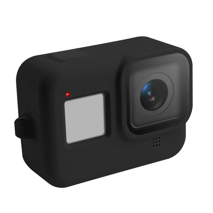Étui de protection en silicone avec dragonne pour GoPro HERO8 Black, pour GoPro HERO8 Black