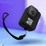 Étui de protection en silicone avec dragonne pour GoPro HERO8 Black, pour GoPro HERO8 Black