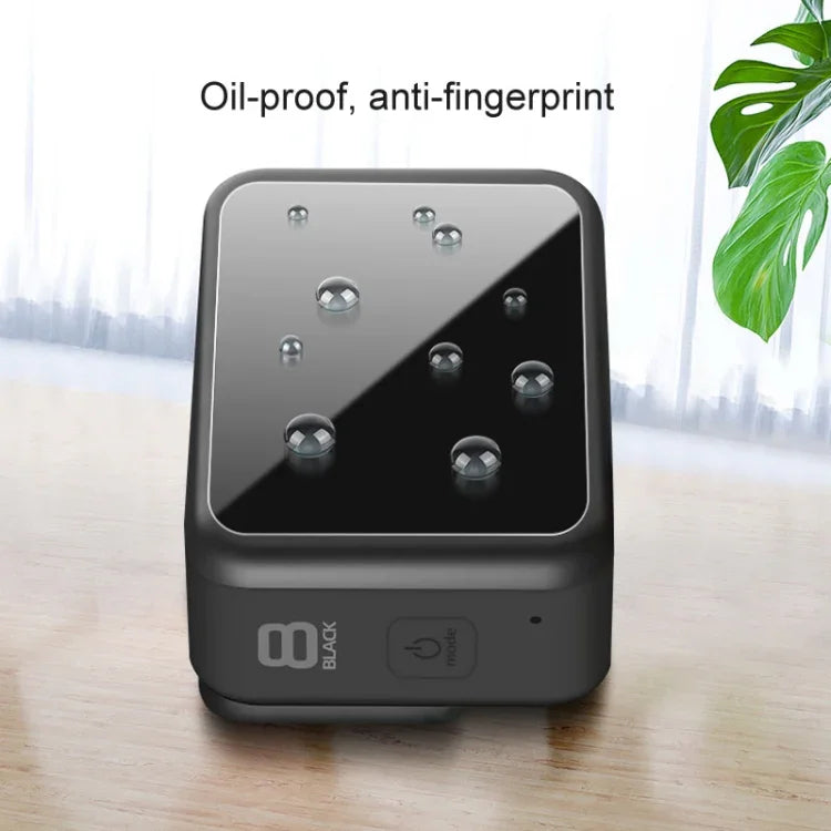 Film de protection en verre trempé pour objectif et écran LCD GoPro HERO8 Black