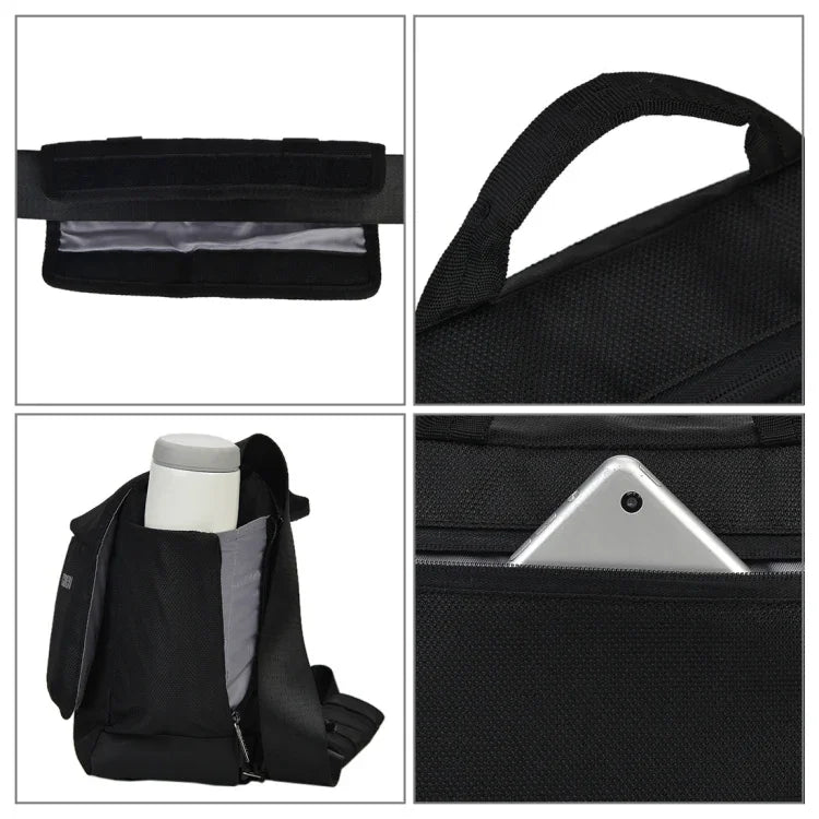 Sacoche bandoulière CADeN K12 pour appareil photo portable avec support pour trépied, compatible avec les appareils photo reflex numériques (DSLR) Nikon, Canon, Sony.