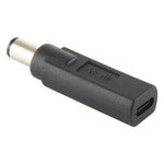 Adaptateur USB-C / Type-C femelle vers prise mâle 7,4 x 5,0 mm pour HP, 7,4 x 5,0 mm (HP)