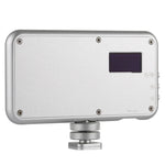 Éclairage de studio professionnel LED-013 Pocket (112 LED) pour vlogging, photographie et vidéo, avec écran OLED et adaptateur griffe pour appareils photo reflex numériques Canon/Nikon.