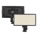 Éclairage LED01 416 LED 3600LM professionnel pour vlogging, photographie, vidéo et studio photo, compatible avec les appareils photo reflex numériques Canon/Nikon.