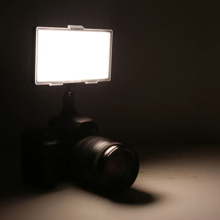 Éclairage LED01 416 LED 3600LM professionnel pour vlogging, photographie, vidéo et studio photo, compatible avec les appareils photo reflex numériques Canon/Nikon.