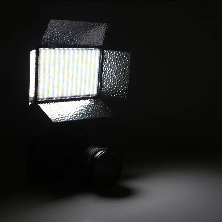 Éclairage LED01 520 LED 4100LM professionnel pour vlogging, photographie, vidéo et studio photo, compatible avec les appareils photo reflex numériques Canon/Nikon.