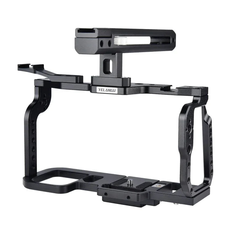 YELANGU C9-A YLG0911A Poignée Stabilisateur de cage pour caméra vidéo DJI BMPCC 4K, C9-A