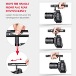 YELANGU C9-A YLG0911A Poignée Stabilisateur de cage pour caméra vidéo DJI BMPCC 4K, C9-A