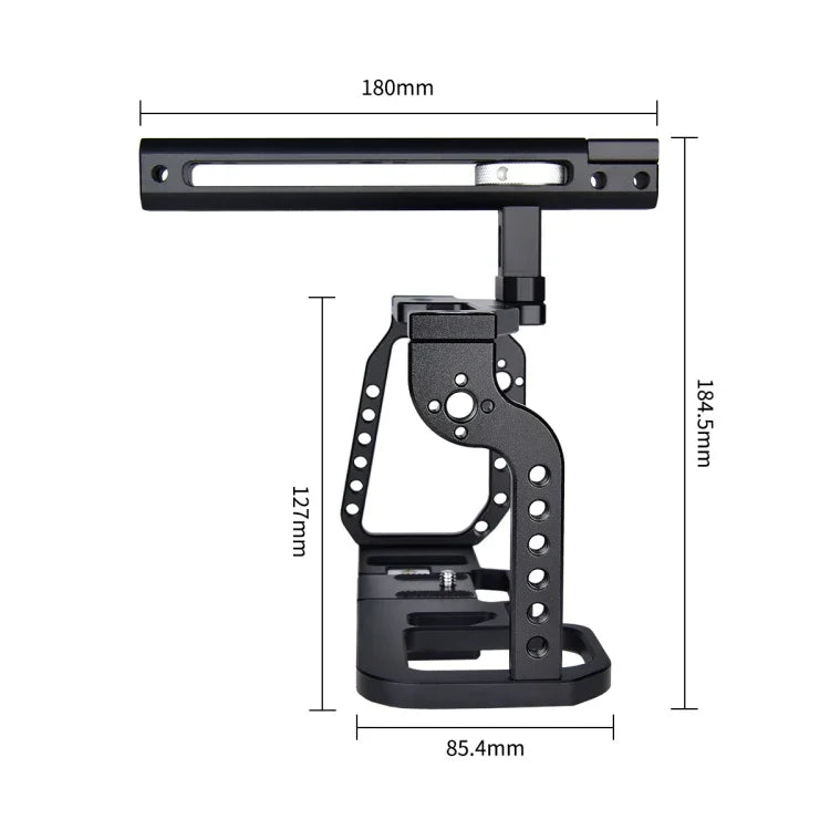 YELANGU C9-A YLG0911A Poignée Stabilisateur de cage pour caméra vidéo DJI BMPCC 4K, C9-A