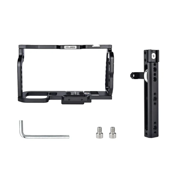 YELANGU C9-A YLG0911A Poignée Stabilisateur de cage pour caméra vidéo DJI BMPCC 4K, C9-A