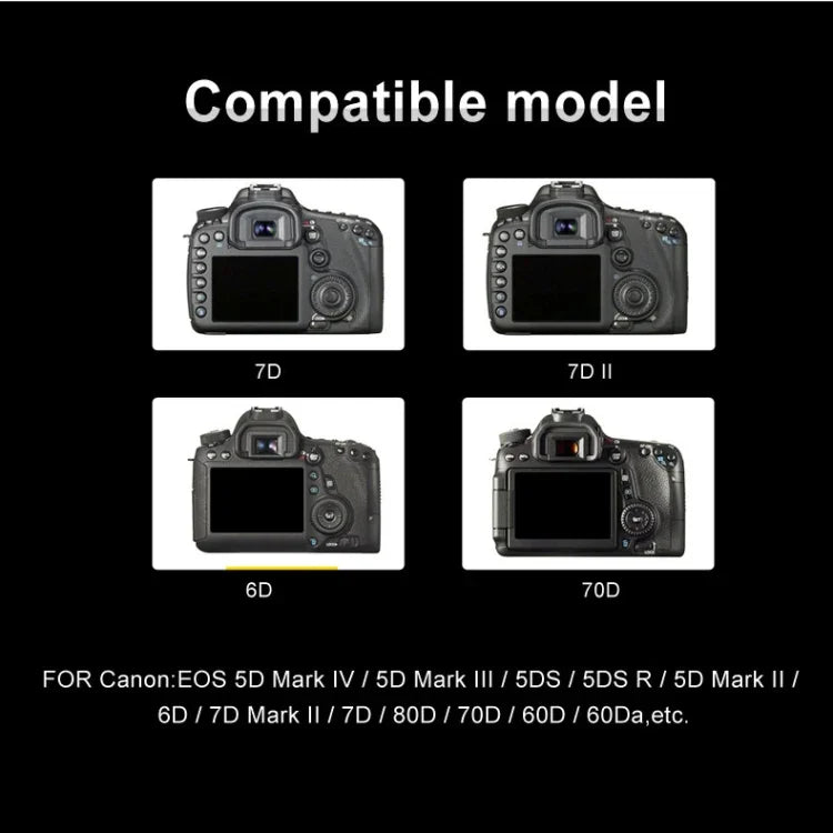 Chargeur de batterie et écran LCD numérique pour appareils photo reflex numériques Canon série LP-E6