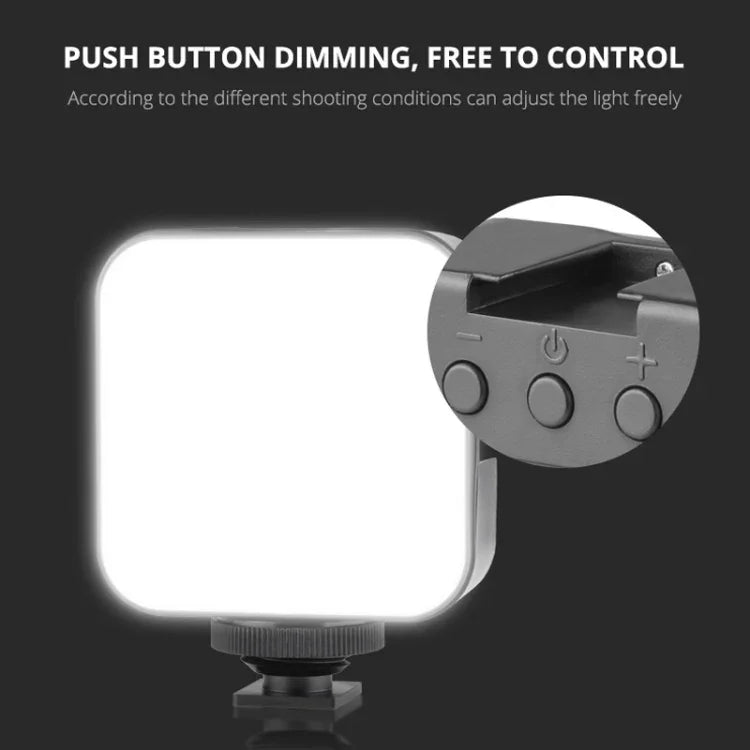 YELANGU LED01 49 LED Lampe vidéo pour appareil photo / caméscope, éclairage vidéo