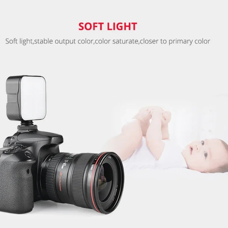 YELANGU LED01 49 LED Lampe vidéo pour appareil photo / caméscope, éclairage vidéo